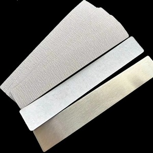 BAFA SURGICAL INSTRUMENTS Lima de uñas curva plateada de doble cara profesional de 9 cm y 100 granos, desechable - Product Image 5