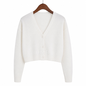 HMR Sisterhood Sorority Acrylic White Custom Logo Knitted <b>Cardigan</b> <b>Sweater</b> Top Stylish Winter Wear Warm <b>Sweater</b> - Product Image 5