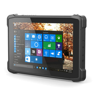 Hihon OEM 10.1Inch Intel Z8350 Windows10Pro Nhúng Máy Tính 4GB + 64GB GPS NFC Cảm Ứng Pad Máy Quét Mã Vạch IP65 Gồ Ghề Máy Tính Bảng PC - Product Image 1