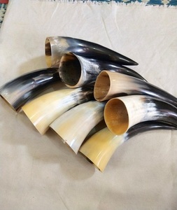 Chope à bière en corne de bœuf de qualité supérieure, faite à la main, en corne véritable, écologique, forme personnalisée pour la décoration intérieure, boissons naturelles - Product Image 3