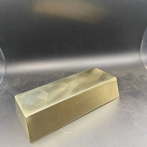 OEM Brass Mini <b>Bars</b> Alloy Ingots Home Art & Collectible Gift Brass Ingot - Product Image 2