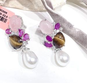 Impresionantes Pendientes Colgantes Plateados de Primera Calidad para Mujeres y Chicas, Ideales para Fiestas Nocturnas y Eventos de Moda - Product Image 3