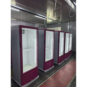 Réfrigérateur de présentation de boissons énergisantes OEM 210L à refroidissement par air, porte simple en verre, pour usage commercial - Product Image 4