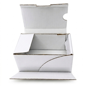 Caja de Cartón Corrugado Blanca para Envíos, Rectangular, de Bajo Precio, para Pequeñas Empresas - Product Image 4