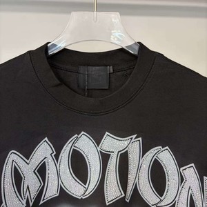 Camiseta de punto vintage con estampado gráfico de poliéster/algodón para hombre, estilo oversize, streetwear, EMOTION, estampado 3D, estilo retro Y2K, manga corta - Product Image 3