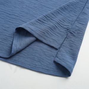 2025 OEM Kimono Abaya pour femmes musulmanes, en tissu polyester épais, doux et très extensible, col en V, manches longues, pour fêtes, Ramadan, mariages - Product Image 6