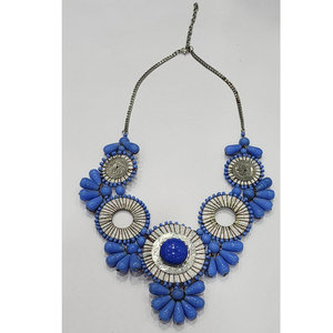 Collier en résine fait main unique avec motifs colorés pour un usage quotidien, disponible au meilleur prix compétitif - Product Image 1