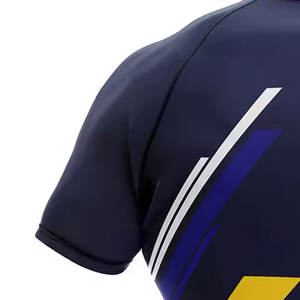 Maillot de rugby personnalisable en polyester 100 %, 320 g/m², respirant, avec logo brodé, durable, pour hommes, vente en gros - Product Image 4