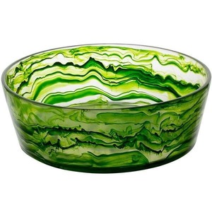 Elegant Resin Bowl Handmade Artistic Decorative Serving Dish for Dining Table Kitchen Home Decor - Product Image 1