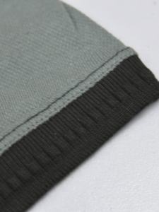 Polos personnalisés à manches courtes 100% coton pour hommes avec logo en caoutchouc, poids lourd 300gsm, col à demi-fermeture éclair - Product Image 2