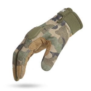 UMIRX ถุงมือยุทธวิธีลายสัตว์หนัง PU กันลื่นแบบเต็มนิ้วสายรัดข้อมือยืดหยุ่นสำหรับทุกเพศกีฬากลางแจ้งการฝึกอบรมรถจักรยานยนต์ - Product Image 3