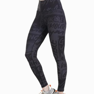 Leggings de yoga sin costuras para mujer, de cintura alta, con efecto fruncido para realce de glúteos, estilo tie-dye, ajustados, deportivos, para entrenamiento - Product Image 5