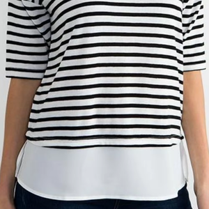 Camiseta clásica de algodón con cuello redondo para mujer, camiseta informal de corte ajustado con cuello redondo, camiseta extragrande con estampado gráfico para mujer - Product Image 4