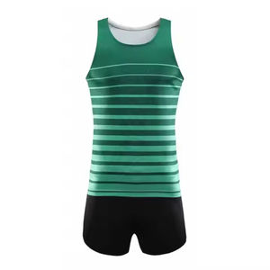 Conjunto de Uniforme de Atletismo Profesional Personalizado, Ligero y Ajustado, con Pantalones - Precio al por Mayor, Nueva Llegada - Product Image 2