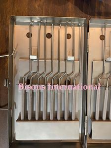 BISONS - Juego de Instrumentos Quirúrgicos Manuales de Acero Inoxidable para Otorrinolaringología y Neurocirugía, 16 Piezas, Enucleadores Transesfenoidales - Product Image 3