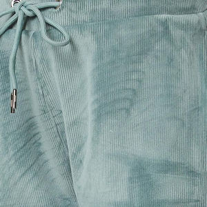 Pantalones Deportivos con Cordón para Mujer, Cintura Alta, Puños Elásticos, Bolsillos Laterales, Mezcla de Algodón y Lino Transpirable, para Verano - Product Image 5