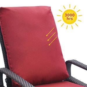 Cuscino di Ricambio per Poltrona Reclinabile con Protezione UV, Lavabile, per Arredamento da Interno/Esterno, Divano e Cuscini da Giardino - Product Image 2