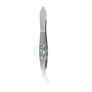 Pinzas de Capsulorrexis Utrata de 11 mm con Mango Largo, Acero Inoxidable, Instrumentos Oftálmicos Manuales de Alta Calidad, Precio al por Mayor - Product Image 4