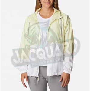 เสื้อแจ็คเก็ตกันลมผู้หญิงแบบใหม่ ดีไซน์ใหม่ ขายส่ง เสื้อแจ็คเก็ตกันลมผู้หญิงแบบครอปขายดี - Product Image 1