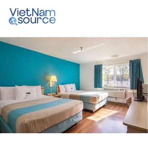 Meilleur prix Hôtel de luxe en contreplaqué Meubles de marque Motel 6-Personnalisable Ensemble de chambre en bois pour l'hospitalité de l'usine du Vietnam - Product Image 3