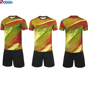 Camiseta de Fútbol Corta Personalizada con Sublimación, Spandex/Algodón, Transpirable, de Secado Rápido, Antibacteriana, Uniforme de Fútbol - Product Image 6
