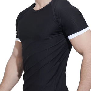 Vente en gros OEM de polos pour hommes Logo personnalisé Grande taille Séchage rapide en coton à manches courtes Occasion de fitness - Product Image 6