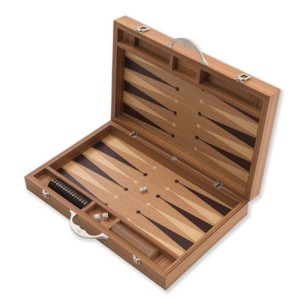 Juego de Backgammon de Madera de Lujo, Personalizado, al por Mayor, Portátil, Plegable, Clásico, Vintage, Juego de Mesa de Madera, Juego de Estrategia Familiar - Product Image 3