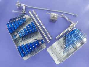 Système d'Écartement Tubulaire Lombaire MIS, Kit Complet de Chirurgie de la Colonne Vertébrale, Système d'Écartement Manuel, Certifié CE, Instruments Chirurgicaux de Classe I - Product Image 3