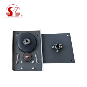 Placa de montaje de motor de acero al carbono OT1.1, moderna, duradera, de metal gris hierro. - Product Image 2
