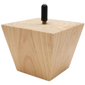 Pieds de canapé contemporains en bois massif – Supports de meubles haut de gamme pour intérieurs élégants de maisons, hôtels, bureaux et espaces commerciaux - Product Image 1