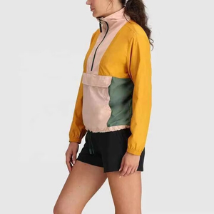 <b>Women</b> Winter Thin Longline Windbreaker <b>Coat</b> Lightweight Hooded Outdoor Casual Protective Jacket Breathable Zip Front - Product Image 2