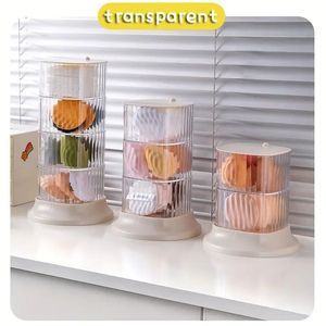 Organizzatore Cosmetico Girevole a 360 Gradi in Plastica, Contenitore Multi-Livello per Trucchi e Accessori di Gioielleria - Product Image 2