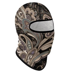 Pasamontañas Completo para Exteriores, Diseño Paisley, Poliéster y Algodón, Unisex Adulto, 56-58cm, Transpirable, Impresión por Transferencia de Calor - Product Image 2