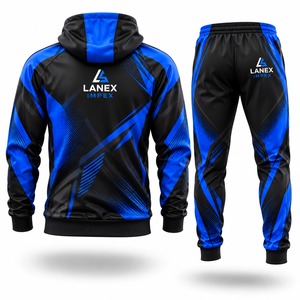 Survêtement de sport personnalisé haut de gamme par sublimation pour équipes sportives – Ensemble veste et pantalon d'entraînement respirant - Product Image 3