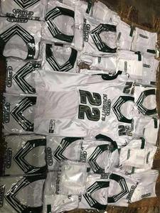 Nouveauté 2024 2025, uniforme de football américain sur mesure, respirant, en spandex/coton, taille plus, manches courtes, haute qualité - Product Image 4