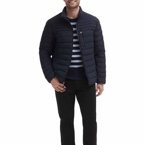 Vestes d'hiver rembourrées pour hommes, en nylon 100%, imperméables, à col montant, avec logo personnalisé, vente en gros, taille oversize, pour l'extérieur - Product Image 6