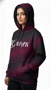 Sudadera con Capucha Unisex Extra Grande de Estilo Urbano Contemporáneo para Invierno, con Estampado de Sublimación Completa Bordado, para Uso Diario - Product Image 2