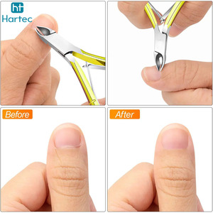 Juego de Cortaúñas Profesional al por Mayor, Recubrimiento Dorado y Arcoíris, Acero Inoxidable Afilado, Herramienta de Manicura - Product Image 3