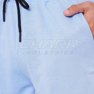 Shorts d'entraînement pour hommes, style urbain, couleur unie, taille élastique, séchage rapide, respirant, pour la gym, la course et le sport - Product Image 6