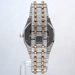 Fournisseur professionnel de montres en diamants cultivés en laboratoire pour hommes et cadeaux, prix d'usine en provenance d'Inde - Product Image 3