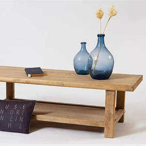 Elegante Mesa de Centro de Madera Moderna para Sala de Estar, Mueble Decorativo con Estilo - Product Image 1