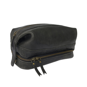 Vintage <b>Large</b> Portable <b>Wash</b> <b>Bag</b> Grooming Organizer Multiple Storage Pockets Secure Zipper Closure Waterproof Durable Compact - Product Image 6