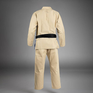 Uniforme de Karate Unisex para Niños, Blanco, Poliéster, Corte Regular, Secado Rápido, Kit de Artes Marciales, En Stock - Product Image 5
