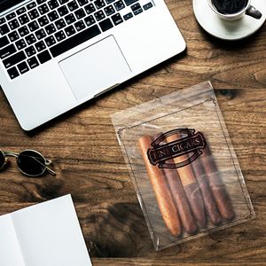 8X10 Sac à cigares en plastique transparent fin à fermeture éclair Pack de 1000 petits sacs refermables inviolables Sacs de rangement polyvalents - Product Image 6