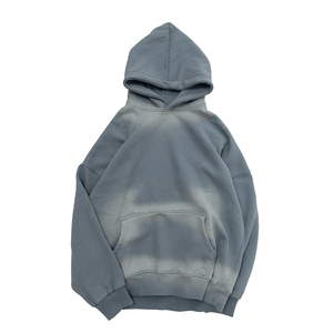 Sweat-shirts pour hommes personnalisés brodés effet soleil délavé, best-seller, poids lourd, à prix abordable - Product Image 6