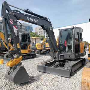 Escavatore <span class=keywords><strong>Volvo</strong></span> EC60C da 6 tonnellate, Usato, Modelli <span class=keywords><strong>Volvo</strong></span> EC55 <span class=keywords><strong>60</strong></span> 140 210 240 250 290 300 350, Mini Escavatore Idraulico Cingolato, Retroescavatore, Macchina per Estrazione Mineraria - Product Image 3
