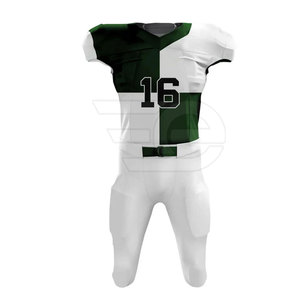 Uniforme de football américain respirant à manches courtes pour joueur, vêtements d'entraînement légers pour équipe, pour hommes - Product Image 2