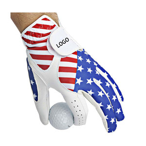 Service OEM, gants de golf unisexes de qualité supérieure, écologiques, légers, en cuir véritable Cabretta, antidérapants, fermeture à boucle, sport - Product Image 3