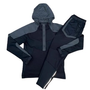 Conjunto Deportivo Unisex Rosa con Estampado de Estrellas Negras, Sudadera con Capucha y Pantalones Largos, Estilo Urbano, Corte Holgado, Ropa Casual de Primavera - Product Image 3