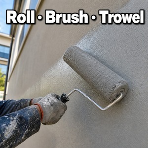 Crack Resistant <b>Waterproof</b> Finish 1K Coating Eco Friendly For Plaster Cement Surface Uniform Low VOC Wall Protective Paint - Product Image 4